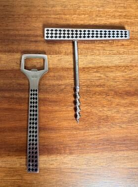 Vintage Playboy Barware Set Corkscrew Bottle Opener Japan 1960s MCM
